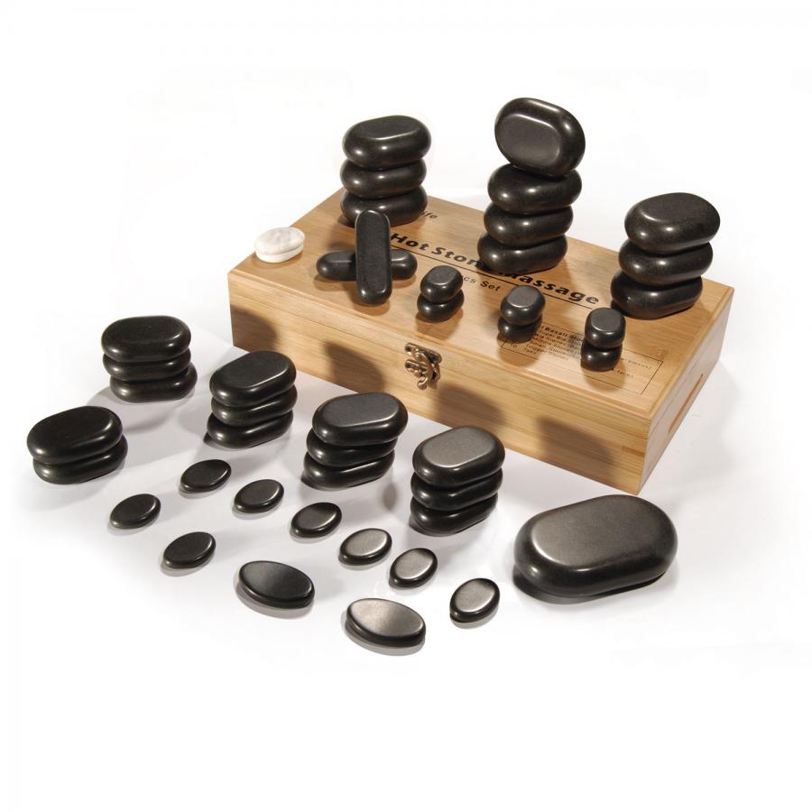 HOT STONE SET, 45 STUKS