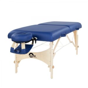 Massagetafel Oakworks THE ONE III, inklapbaar, in hoogte verstelbaar, 76 cm, TT oceaan pakket, inklapbare massagetafel