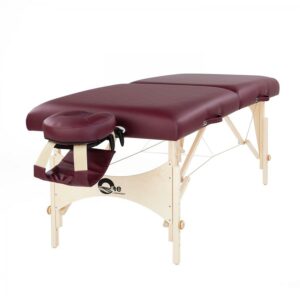 Massagetafel Oakworks THE ONE III, inklapbaar, in hoogte verstelbaar, 74 cm, pakket, inklapbare massagetafel