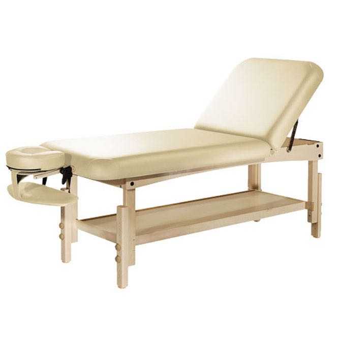 Bereid stuiten op Belegering Vaste houten massagetafel met rugleuning TAOline PRAXIS 81 cm (WellTouch) -  Shop 4 Massage
